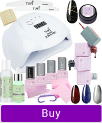 Maniküre-Set TUFI profi PREMIUM mit SUN Lampe